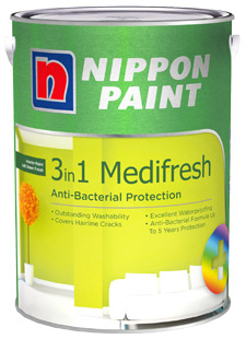 Anti Bacterial Paint 3 in 1 Medifresh