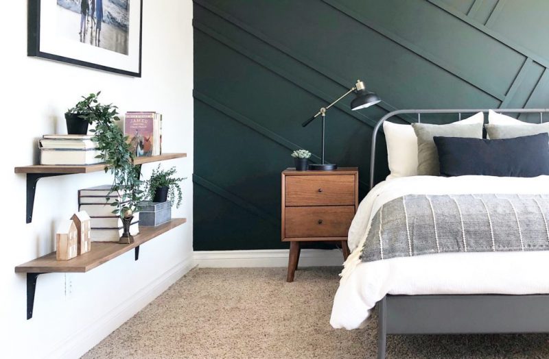 10 Insta Worthy Feature Wall Ideas Affordable Hdb Designs - Wood Wall Bedroom Design