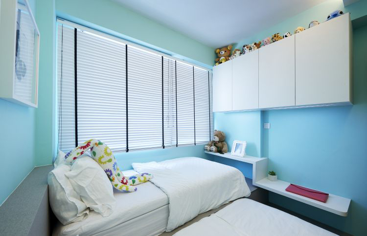 Paint Colours To Boost Mental Wellness At Home - Bedroom Nippon Paint Blue Colour