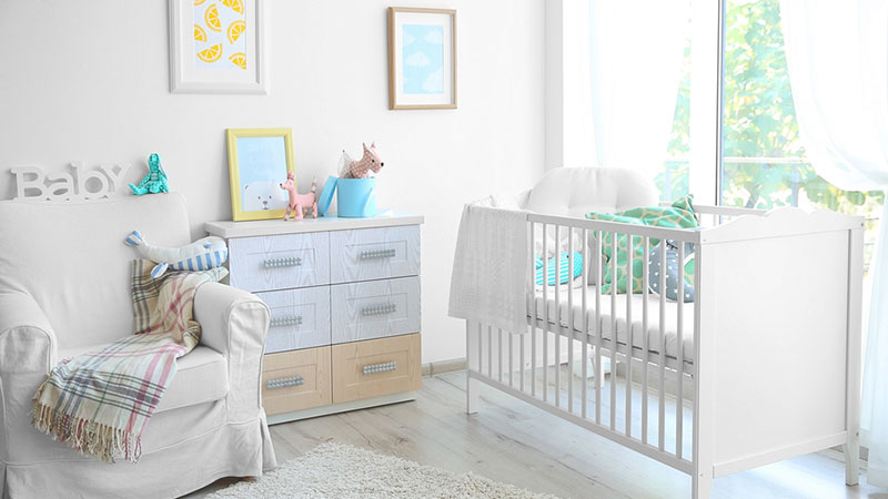 baby room armchair